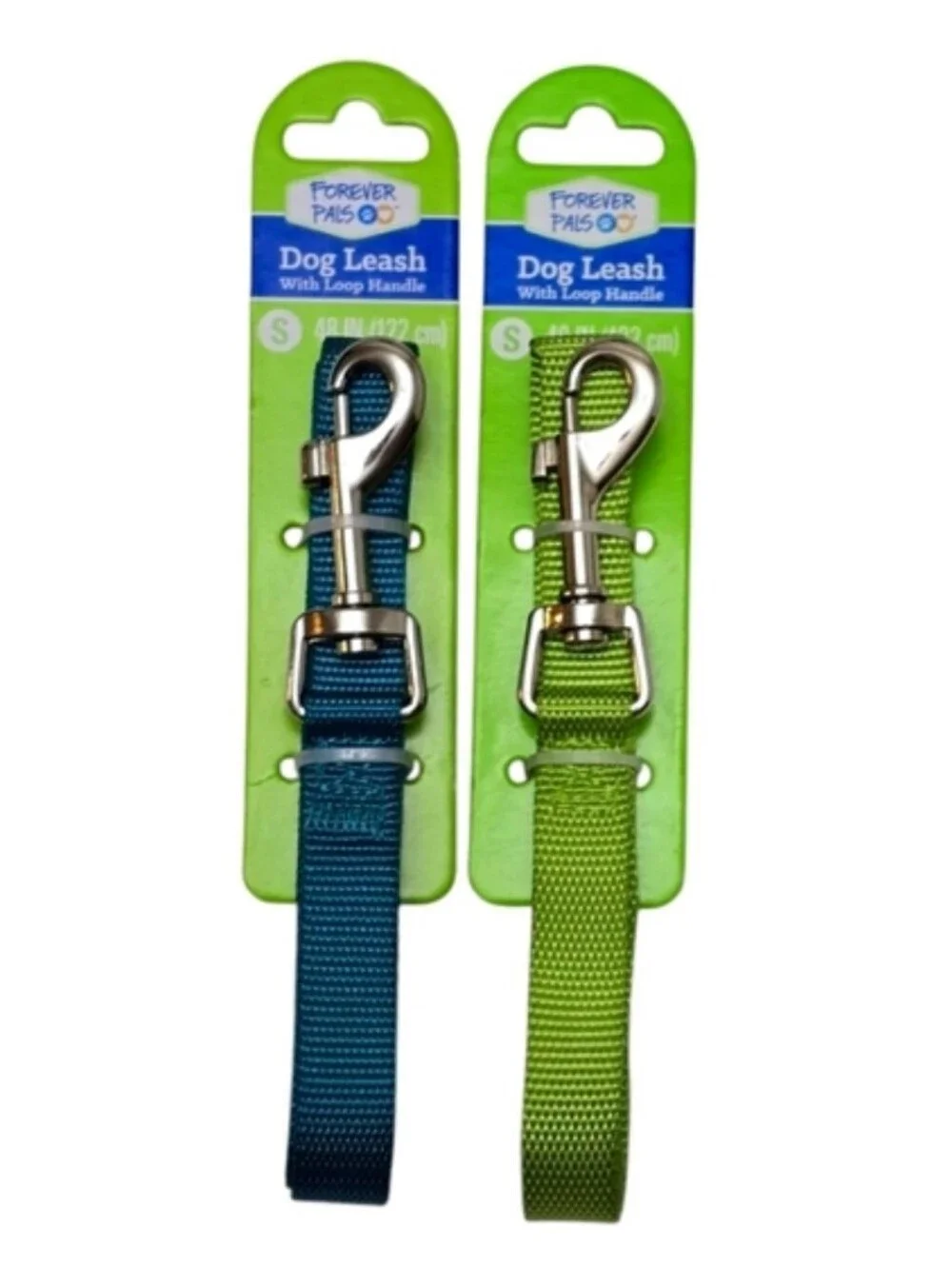 NEW 2pc Forever Pals Dog Leash Set Loop Handle S 48